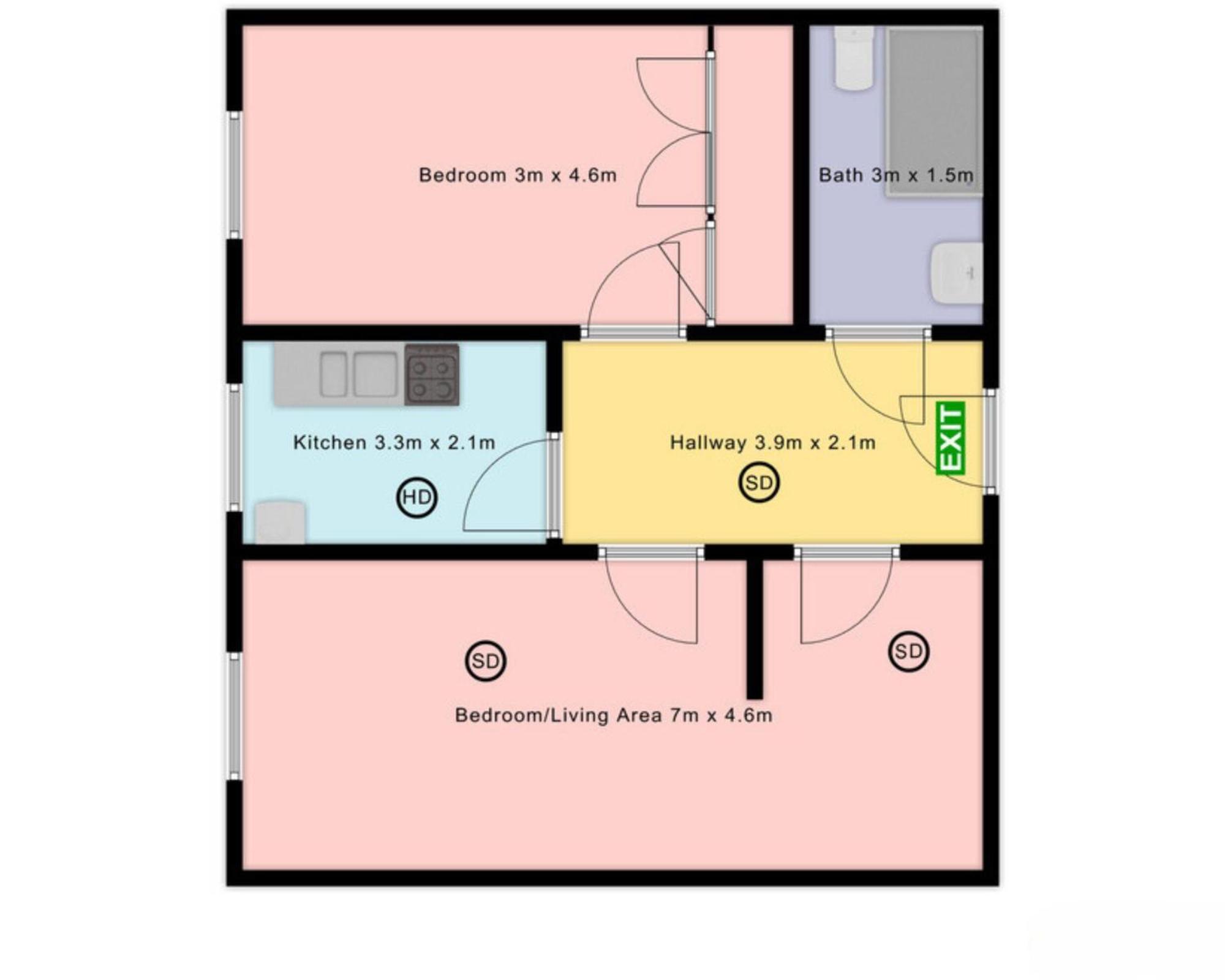 Central Serviced Apartments - 2 Bedroom - Walk Away From City Centre & Universities - Sleeps 4 - 1 X Double 2 X Single - Smart Tvs In All Rooms - Short Term Stays Welcome - Walk Away From Train & Bus Station - Preferred Location For Short Stay In Dun Данді Екстер'єр фото